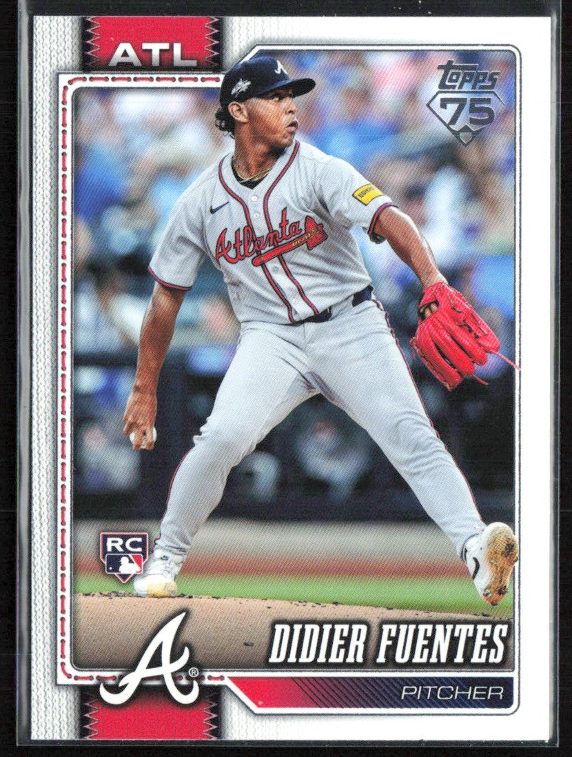 Didier Fuentes 2026 Topps RC #243 Atlanta Braves