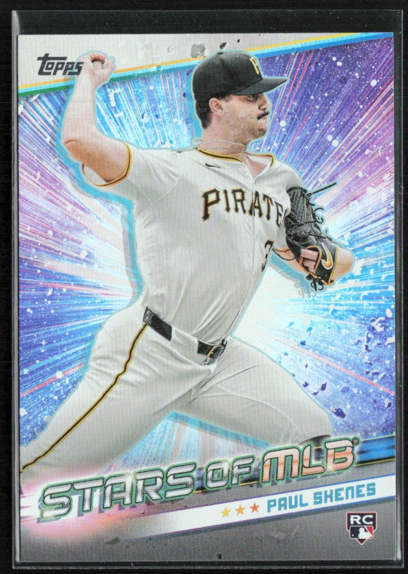 Paul Skenes 2024 Topps Update Stars of MLB RC #SMLB-64 Pittsburgh Pirates