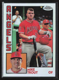 Mike Trout 2019 Topps Chrome 1984 Topps Refractor #84TC-17 Los Angeles Angels