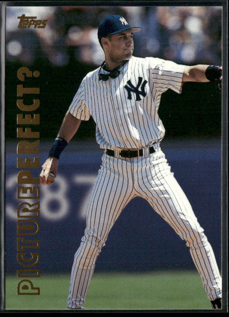 Derek Jeter 1999 Topps Picture Perfect #P10 New York Yankees