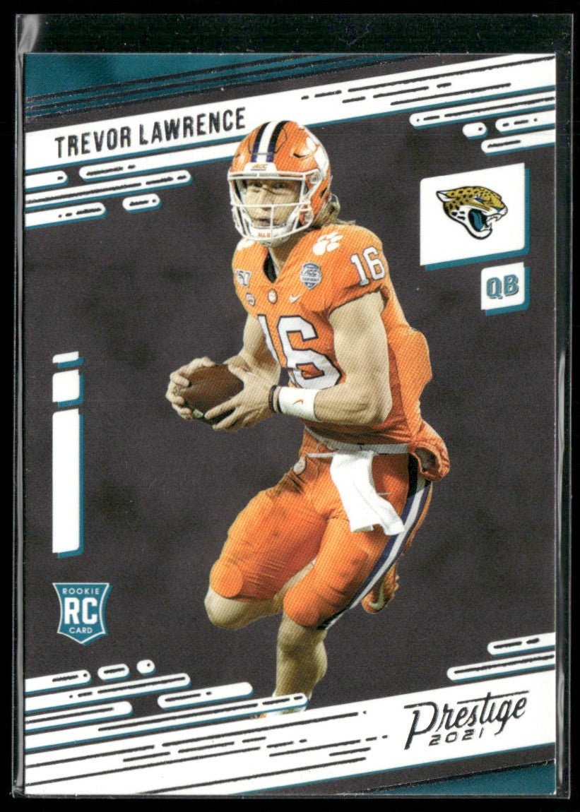 Trevor Lawrence 2021 Panini Prestige RC #201 Jacksonville Jaguars