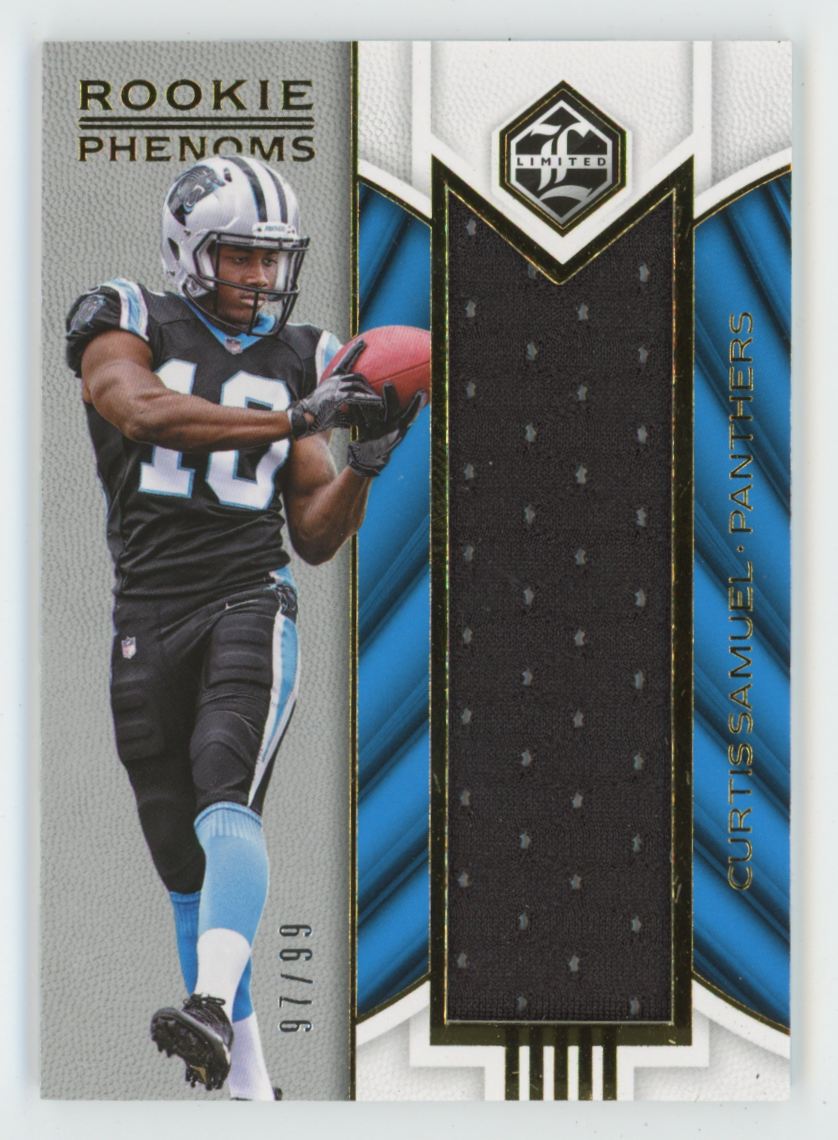 Curtis Samuel 2017 Panini Limited Rookie Phenoms /99 Jersey #RPJ-CS