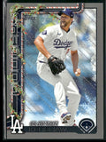 Clayton Kershaw 2025 Topps Holiday Silver Glitter #H126 Los Angeles Dodgers