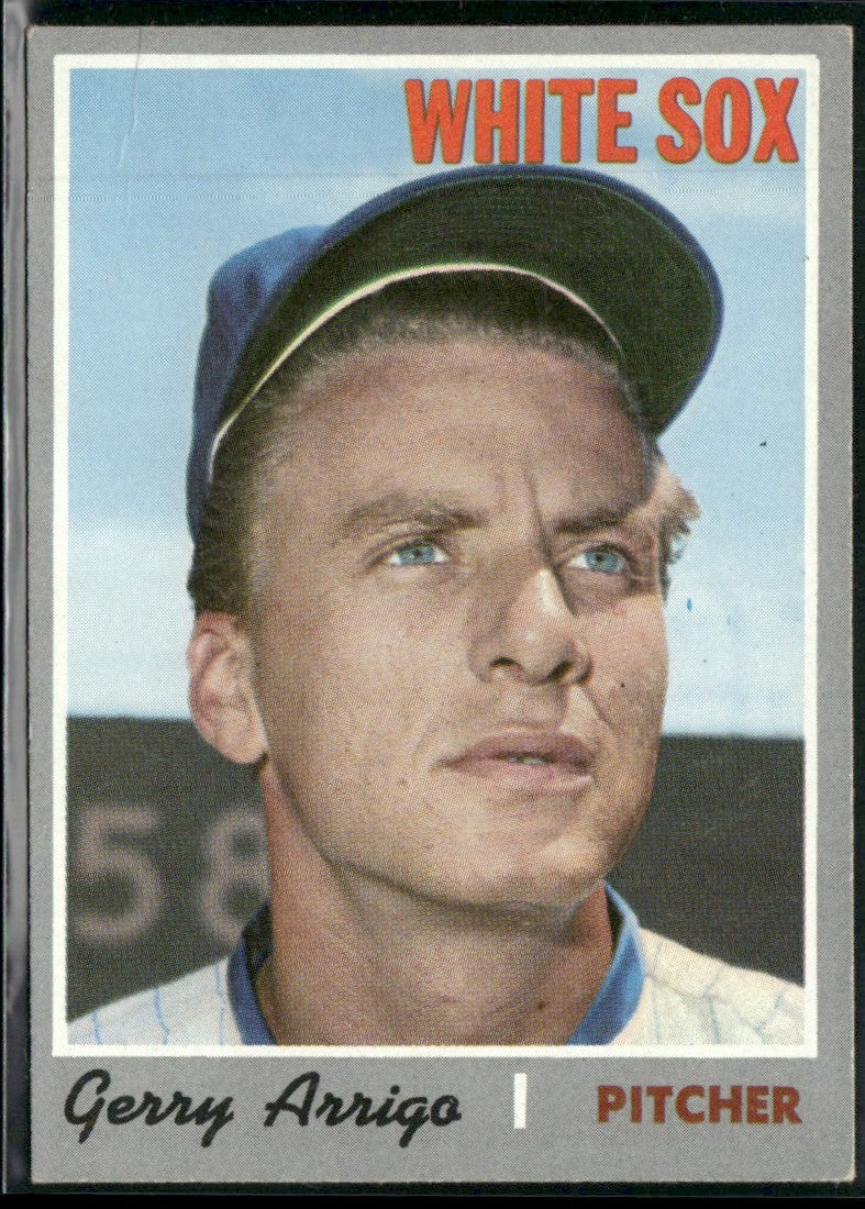Gerry Arrigo 1970 Topps #274 Chicago White Sox
