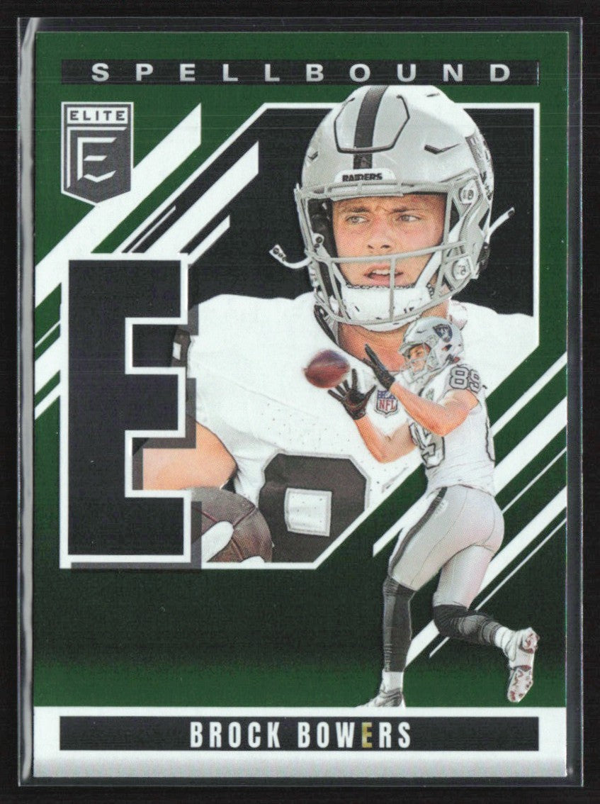 Brock Bowers / Terrion Arnold 2025 Donruss Elite Spellbound Green #23