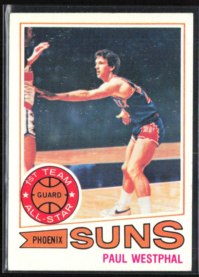 Paul Westphal 1977 Topps RC #10 Phoenix Suns