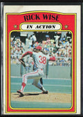 Rick Wise 1972 Topps In Action #44 Philadelphia Phillies