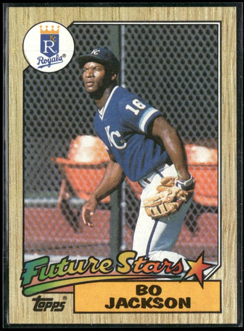 Bo Jackson 1987 Topps RC #170 Kansas City Royals