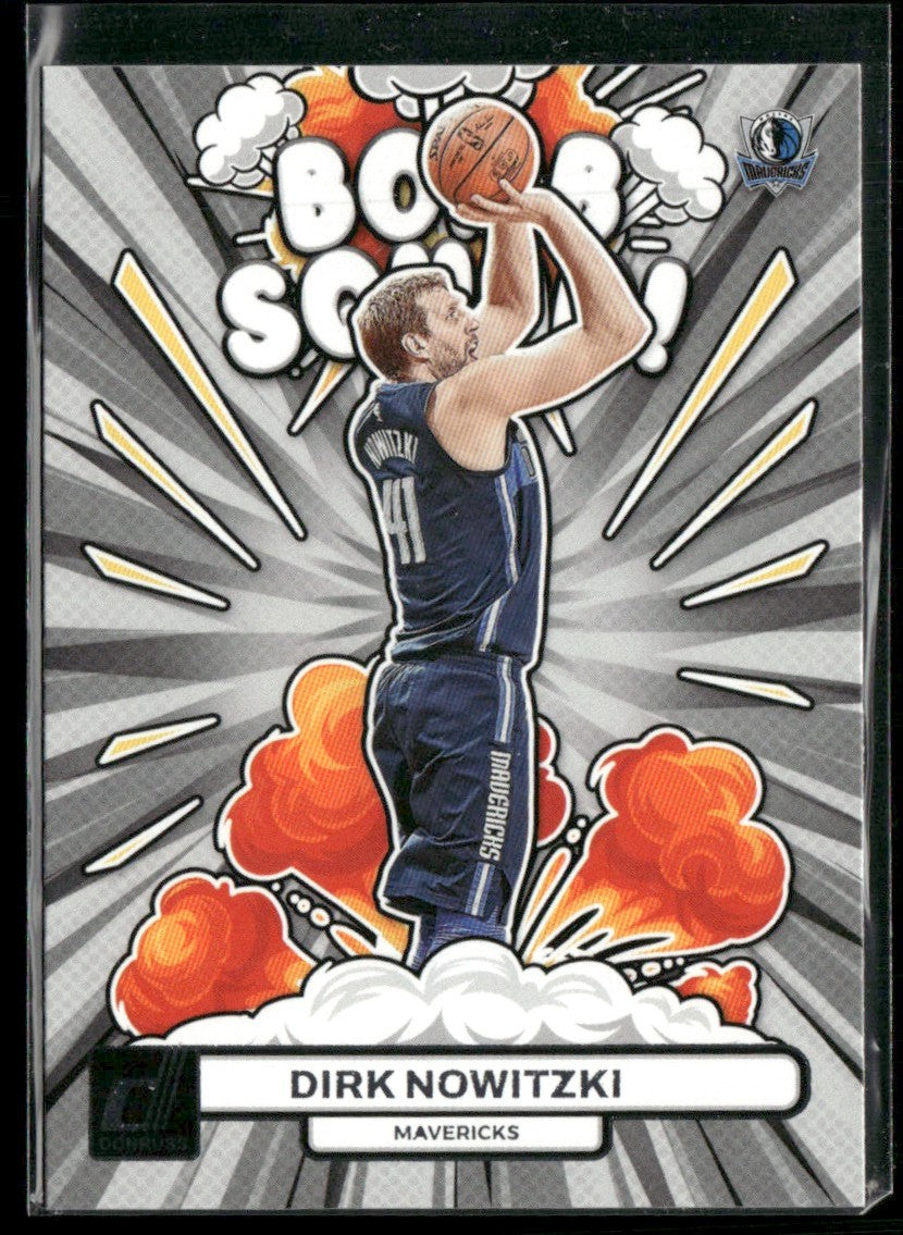 Dirk Nowitzki 2023 Donruss Bomb Squad #16 Dallas Mavericks