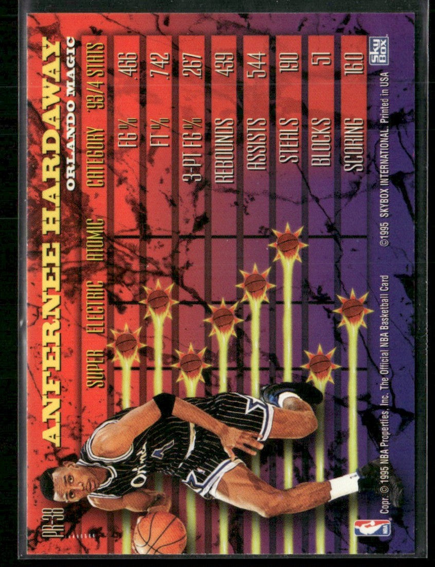 Anfernee Hardaway 1995 NBA Hoops Power #PR-38 Orlando Magic