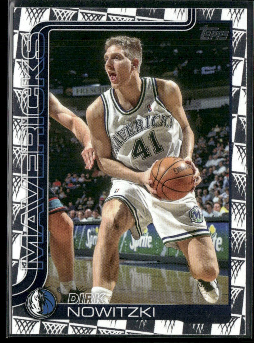 Dirk Nowitzki 2025 Topps Season Tip Off #252 Dallas Mavericks