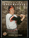 Brooks Robinson 2001 Topps Noteworthy #TN36 Baltimore Orioles