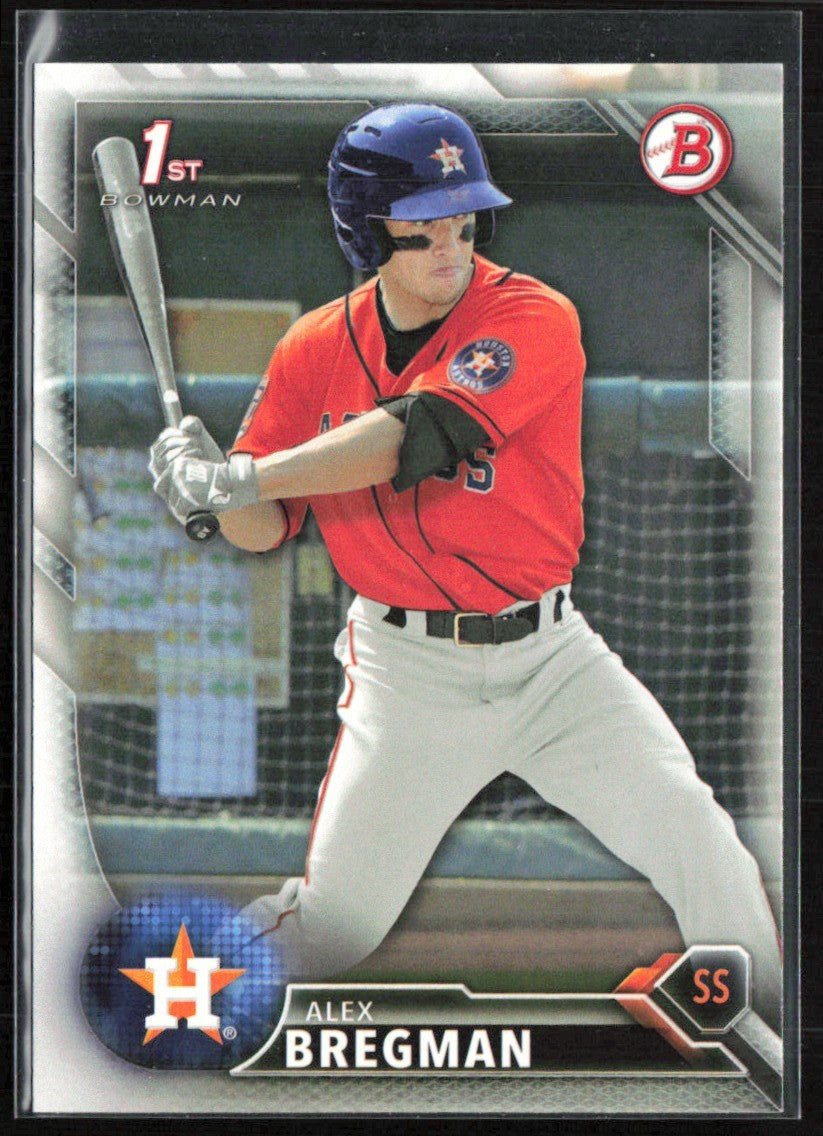Alex Bregman 2016 Bowman 1st #BP4 Houston Astros