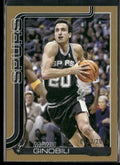 Manu Ginobili 2025 Topps Gold /2025 #262 San Antonio Spurs