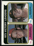 1973 Victory Leaders - Wilbur Wood/Ron Bryant 1974 Topps #205
