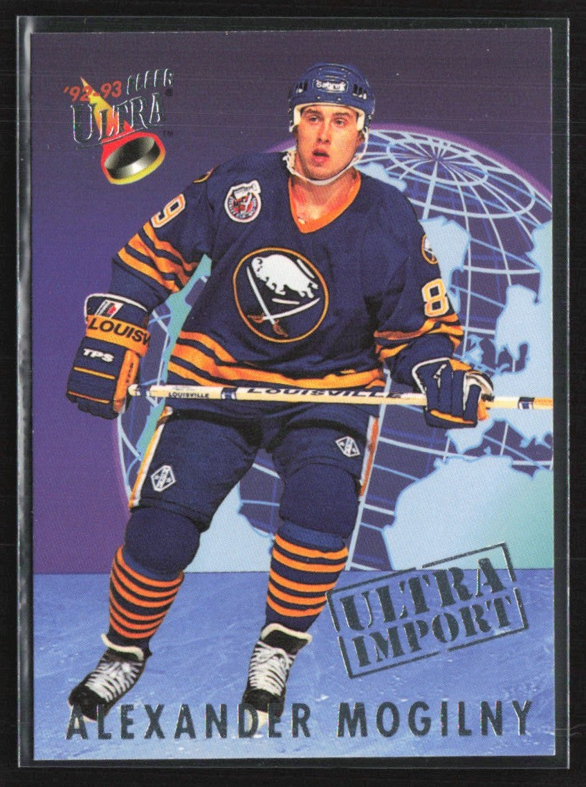 Alexander Mogilny 1992 Fleer Ultra Imports #16 Buffalo Sabres