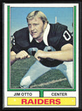 Jim Otto 1974 Topps #409 Oakland Raiders