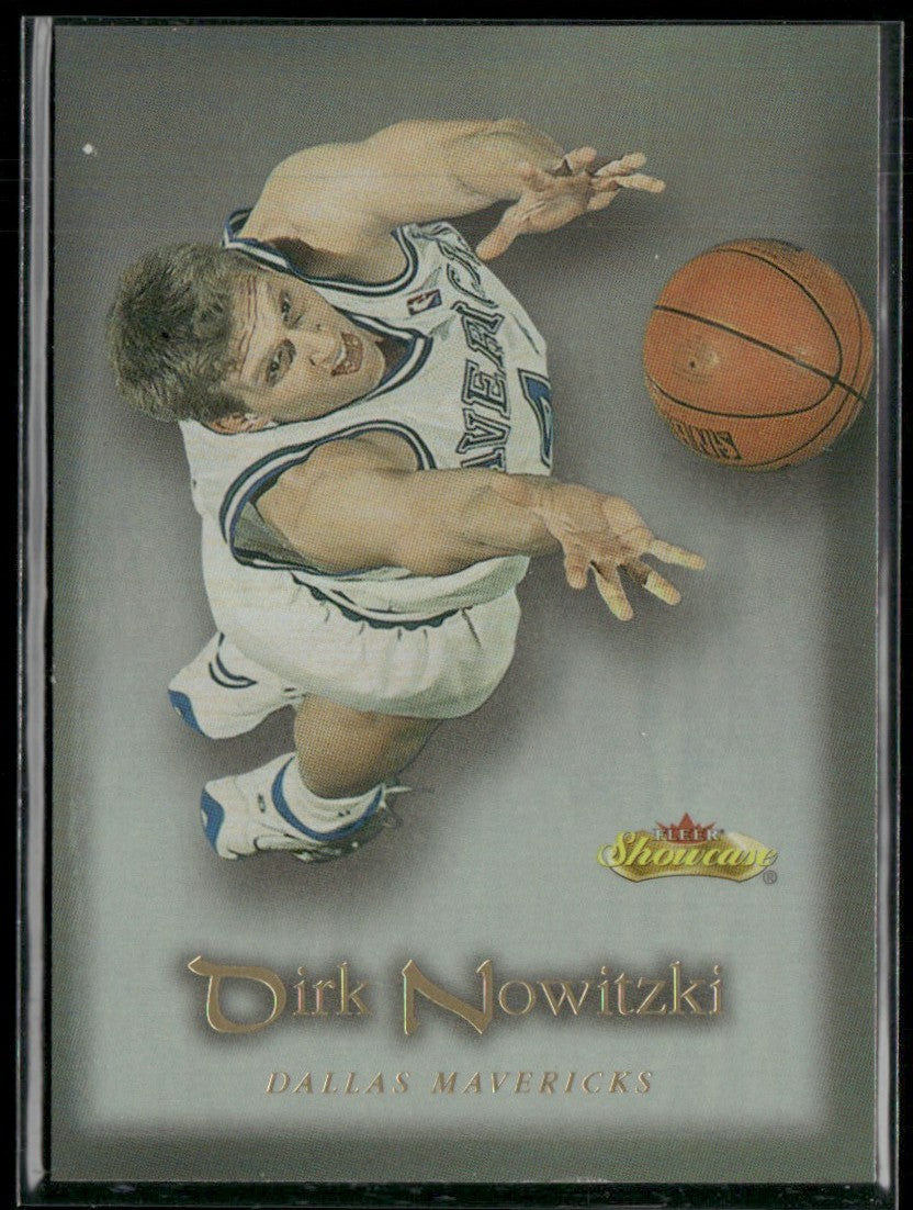 Dirk Nowitzki 2000 Fleer Showcase #31 Dallas Mavericks