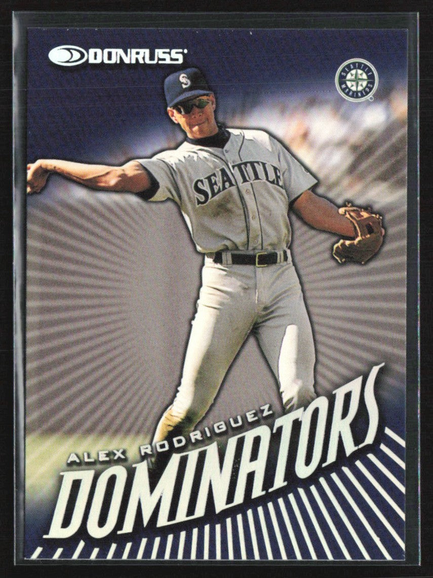 Alex Rodriguez 1998 Donruss Dominators #14 Seattle Mariners