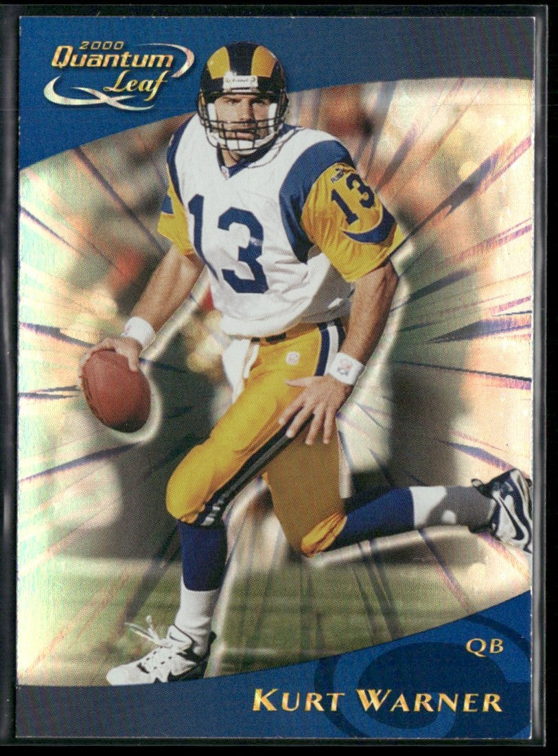 Kurt Warner 2000 Quantum Leaf #265 St. Louis Rams