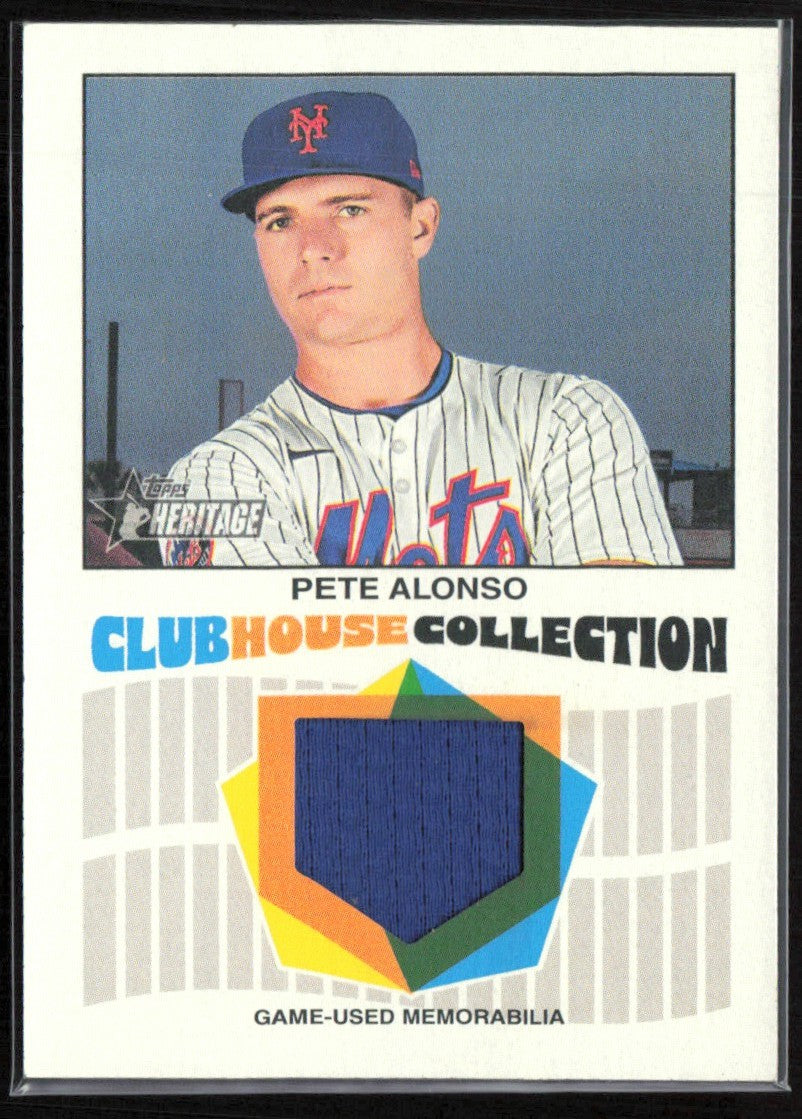 Pete Alonso 2026 Topps Heritage Clubhouse Collection Relics Jersey #CCR-PA
