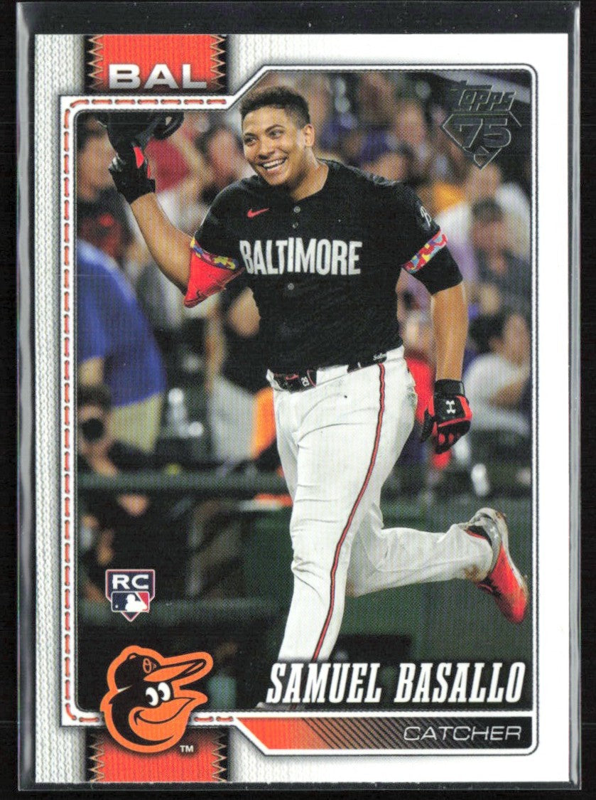 Samuel Basallo 2026 Topps RC #104 Baltimore Orioles