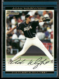 Adam Wainwright 2002 Bowman Draft Picks & Prospects #BDP128 Atlanta Braves