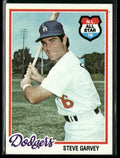 Steve Garvey 1978 Topps #350 Los Angeles Dodgers