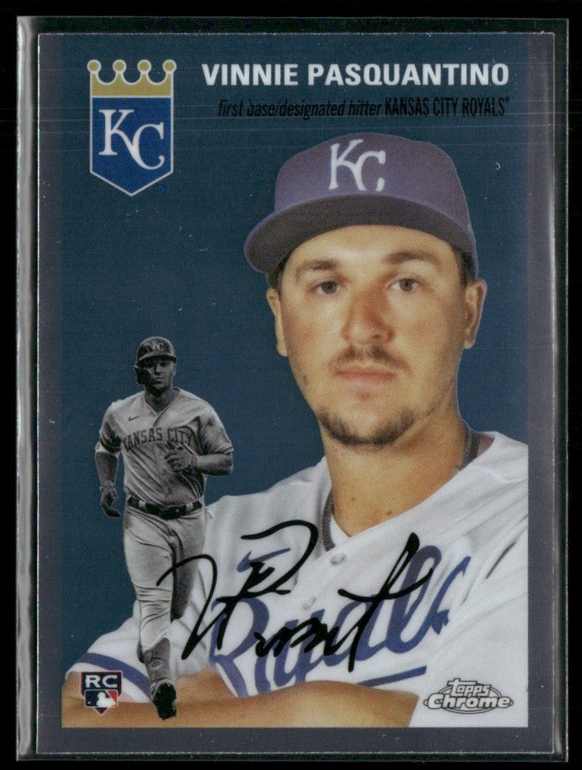 Vinnie Pasquantino 2023 Topps Chrome Platinum RC #71 Kansas City Royals
