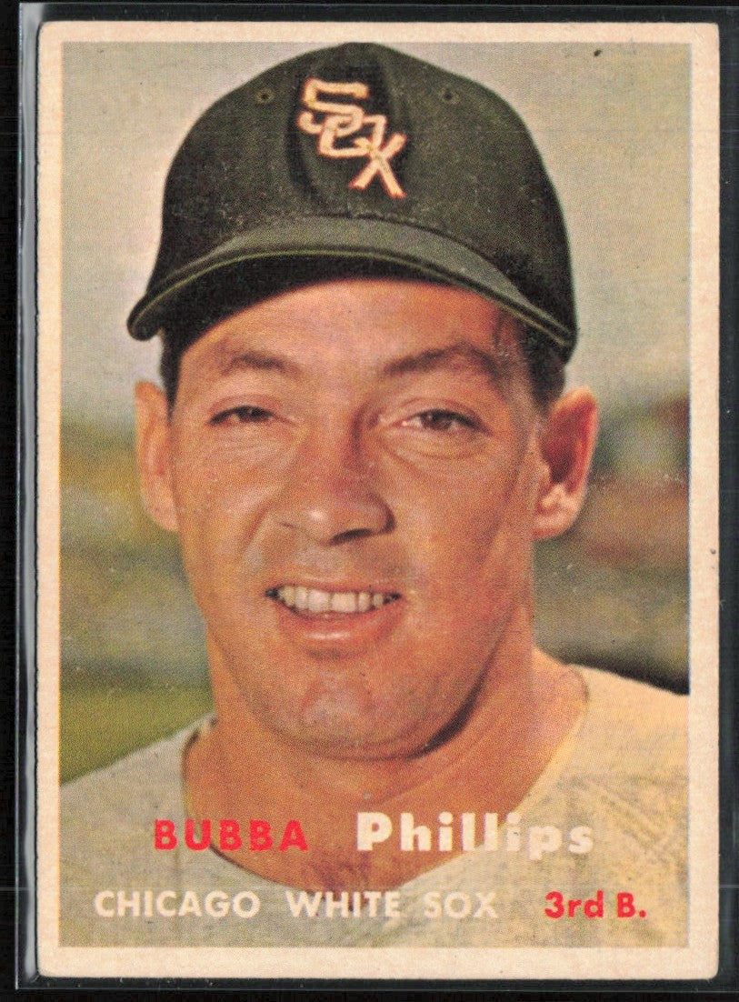 Bubba Phillips 1957 Topps #395 Chicago White Sox
