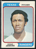 Fergie Jenkins 1974 Topps #87 Texas Rangers