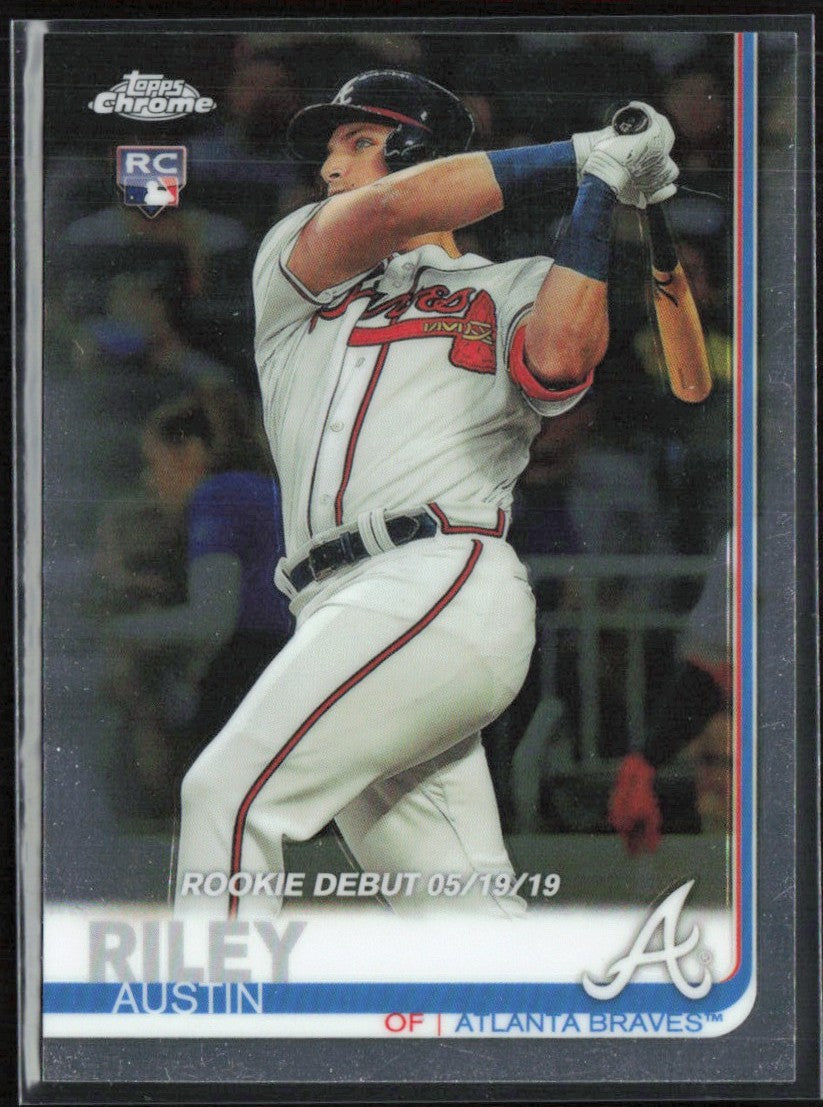 Austin Riley 2019 Topps Chrome RC #61 Atlanta Braves