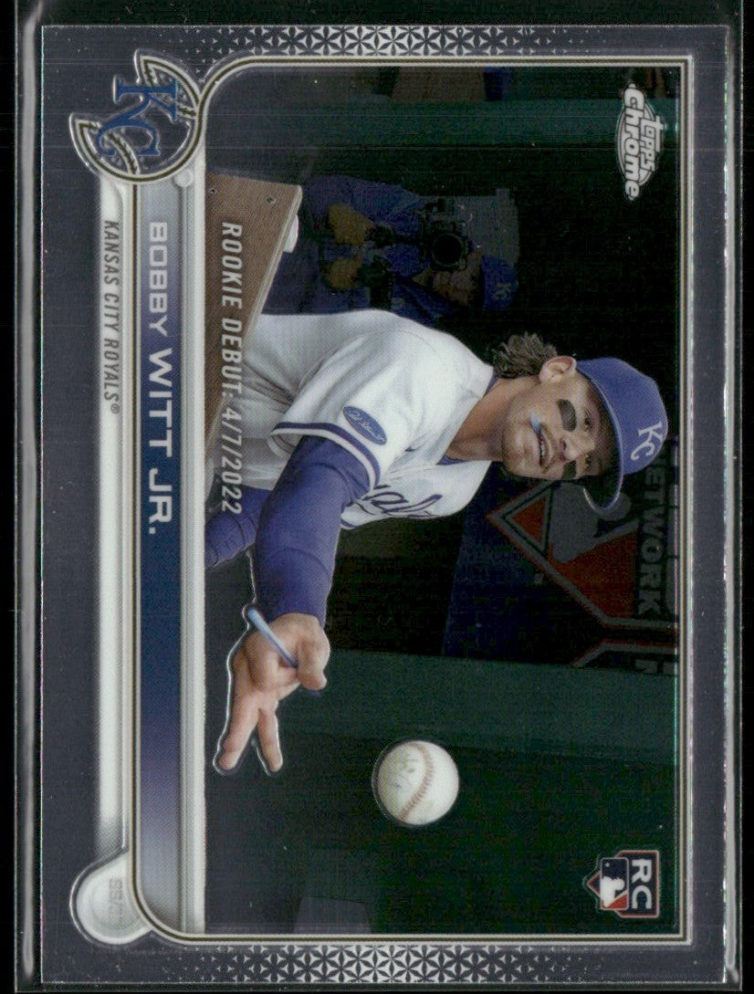 Bobby Witt Jr. 2022 Topps Chrome Update RC #USC176 Kansas City Royals