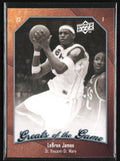 LeBron James 2009 Upper Deck Greats of the Game #40