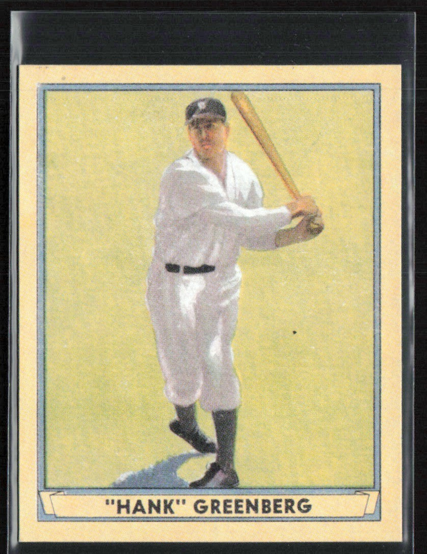 Hank Greenberg 2003 Upper Deck Play Ball 1941 Reprints #R-2 Detroit Tigers