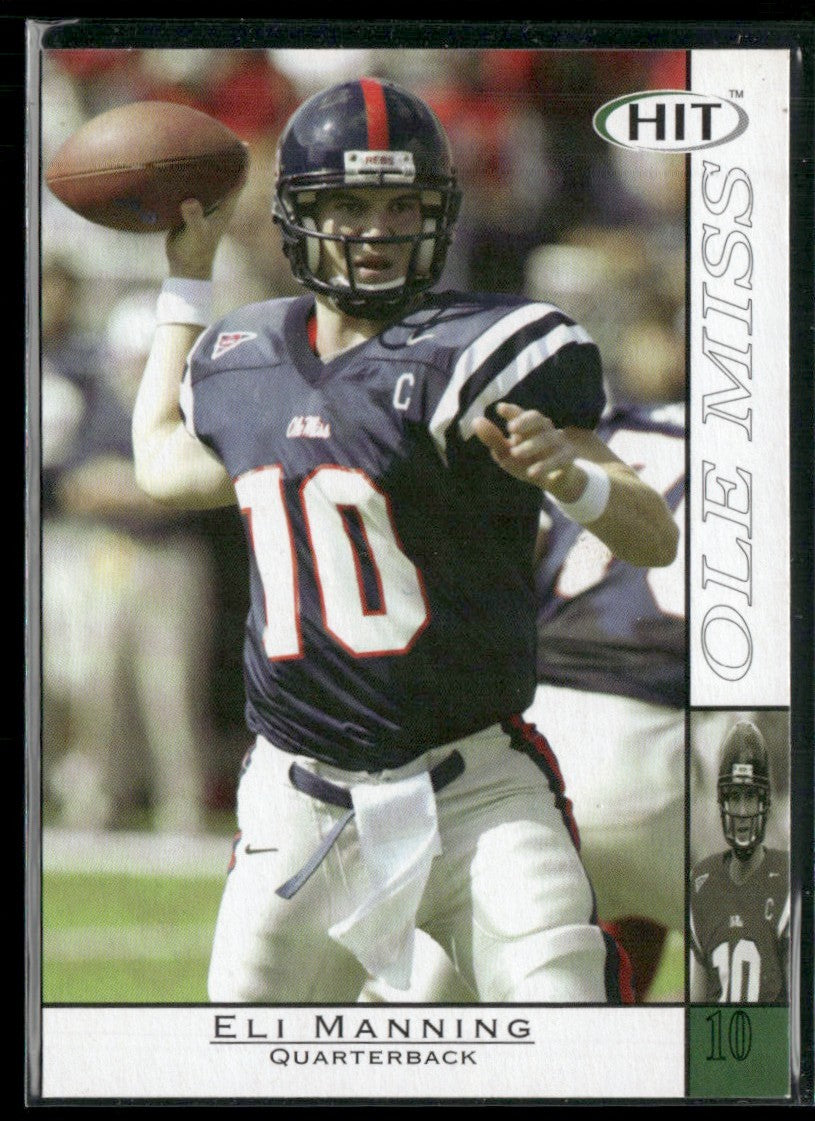 Eli Manning 2004 SAGE HIT #10 Ole Miss Rebels