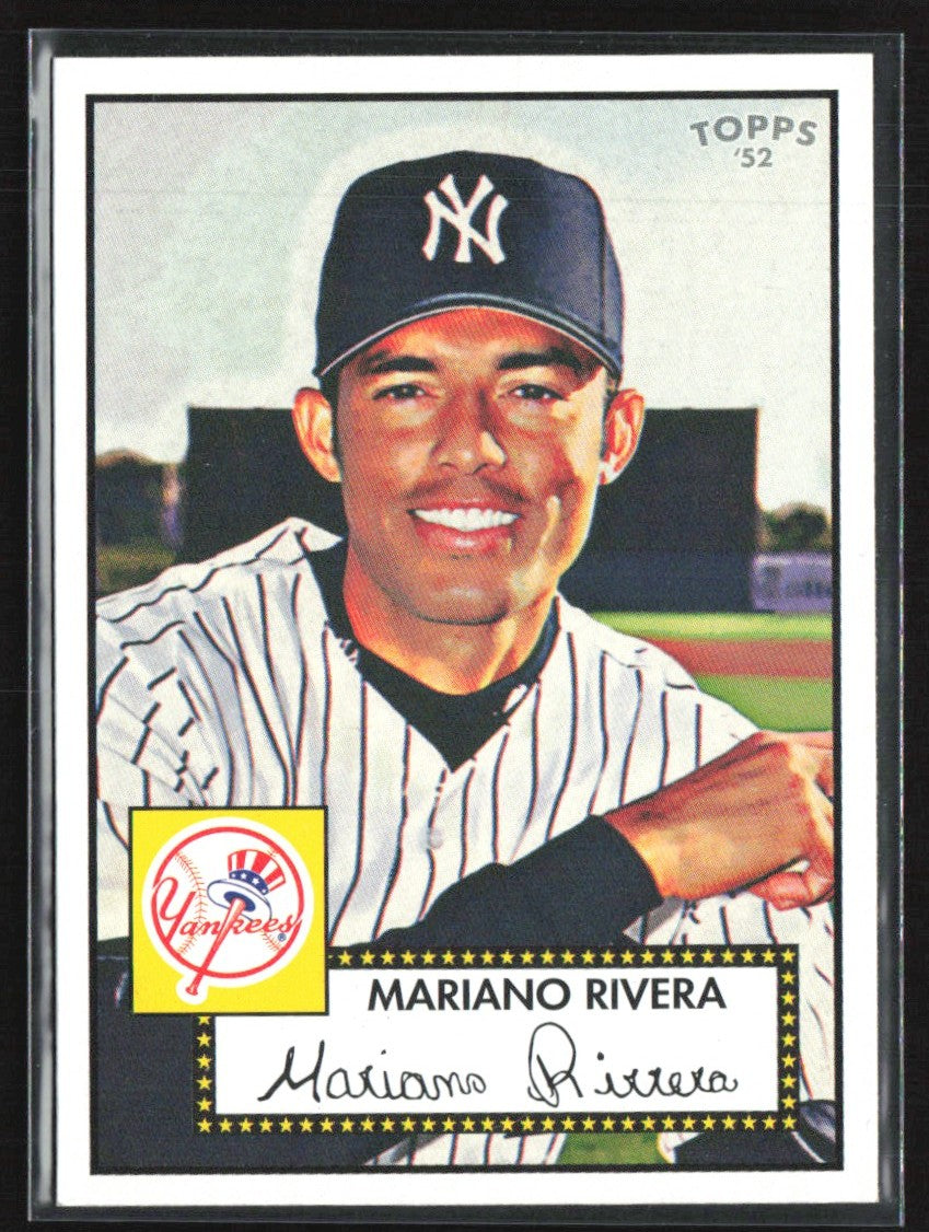 Mariano Rivera 2006 Topps 1952 Edition Debut Flashback #DF8 New York Yankees
