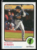 Steven Kwan 2022 Topps Heritage RC #562 Cleveland Guardians
