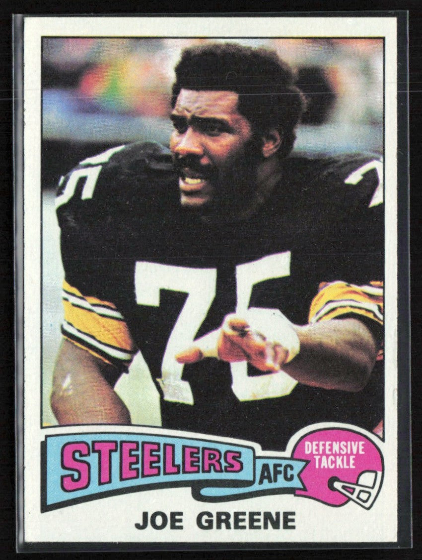 Joe Greene 1975 Topps #425 Pittsburgh Steelers