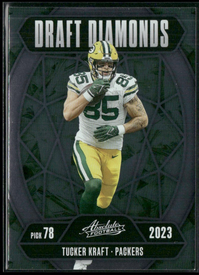 Tucker Kraft 2025 Panini Absolute Draft Diamonds #DD-TKT Green Bay Packers