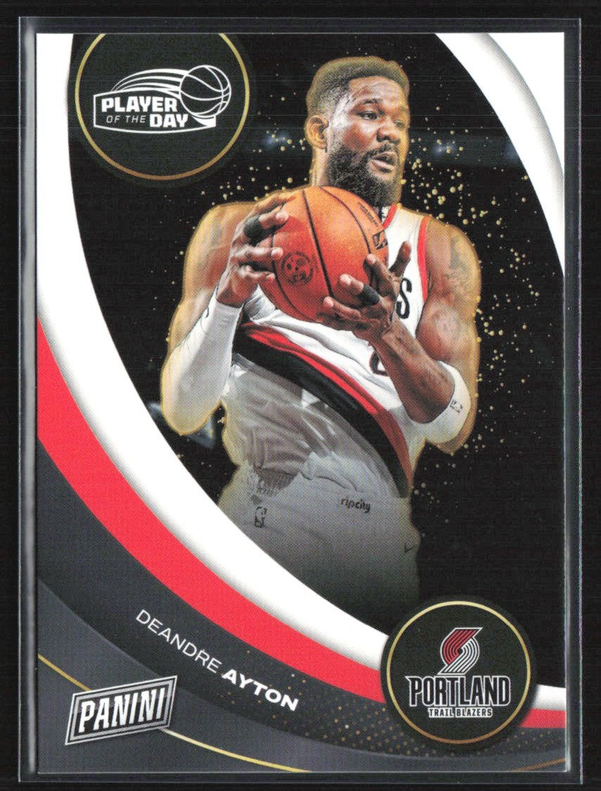 Deandre Ayton 2024 Panini Player of the Day #32 Portland Trail Blazers