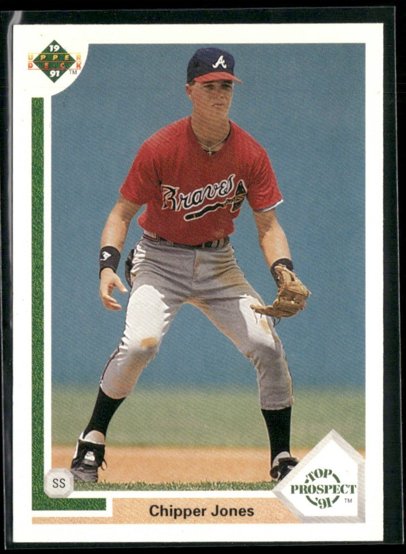 Chipper Jones 1991 Upper Deck RC #55 Atlanta Braves