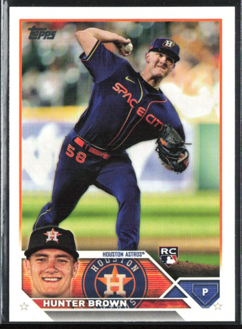 Hunter Brown 2023 Topps RC #111 Houston Astros