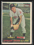 Bobby Avila 1957 Topps #195 Cleveland Indians