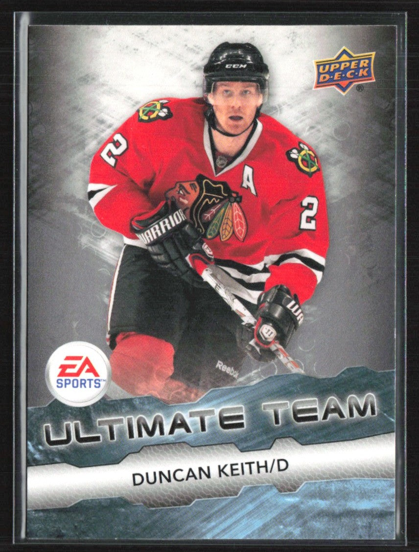 Duncan Keith 2011 Upper Deck EA Ultimate Team #EA7 Chicago Blackhawks