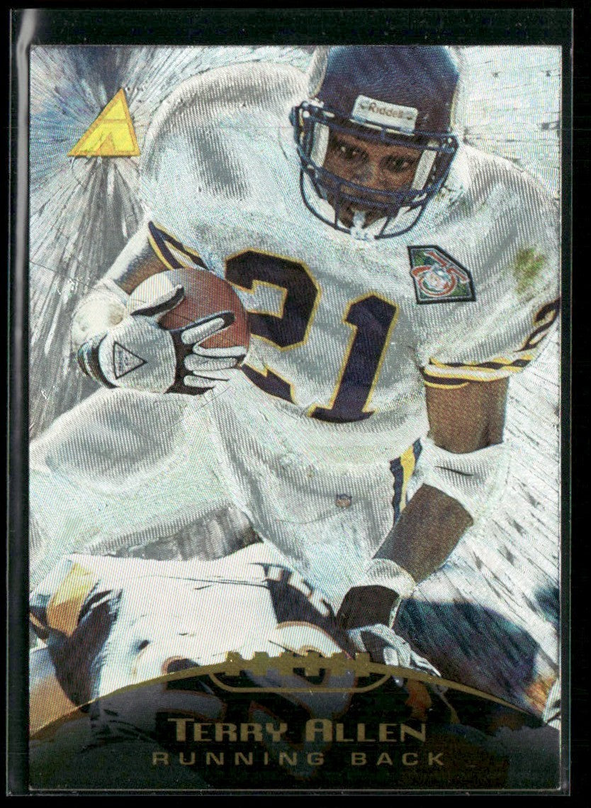 Terry Allen 1995 Pinnacle Trophy Collection #185 Minnesota Vikings