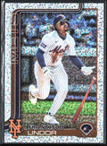 Francisco Lindor 2025 Topps Sandglitter #350 New York Mets