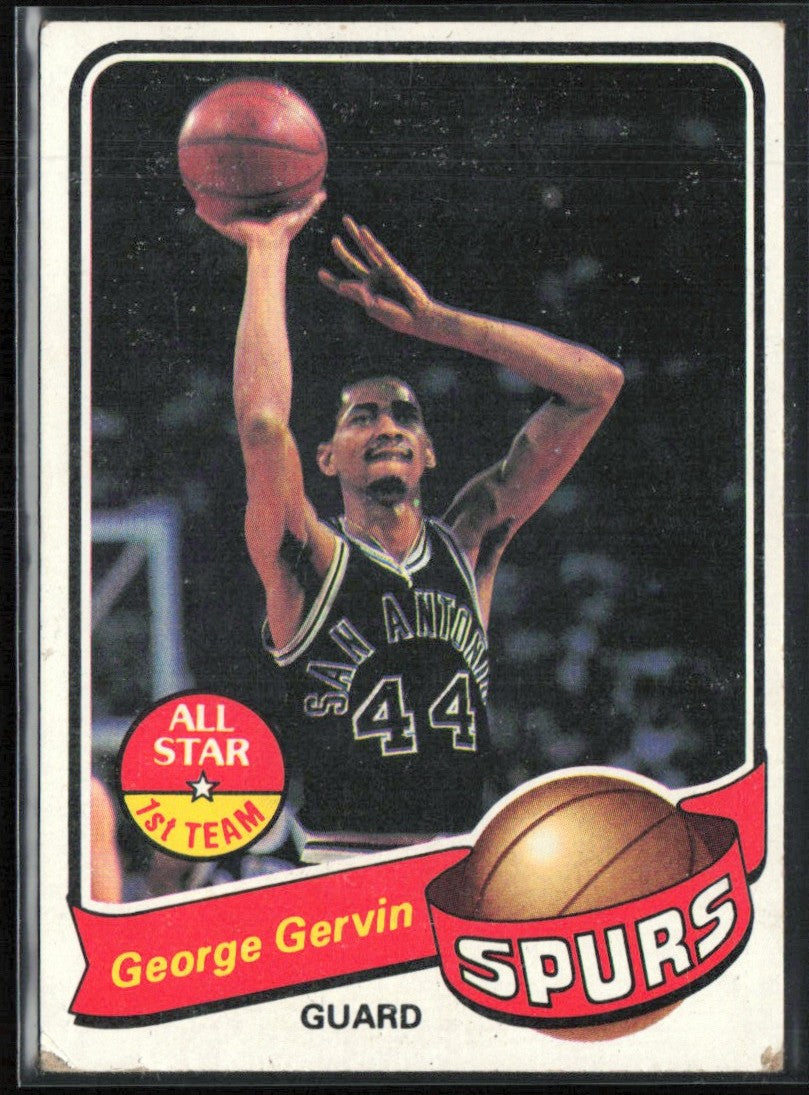 George Gervin 1979 Topps #1 San Antonio Spurs