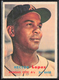 Hector Lopez 1957 Topps #6 Kansas City Athletics