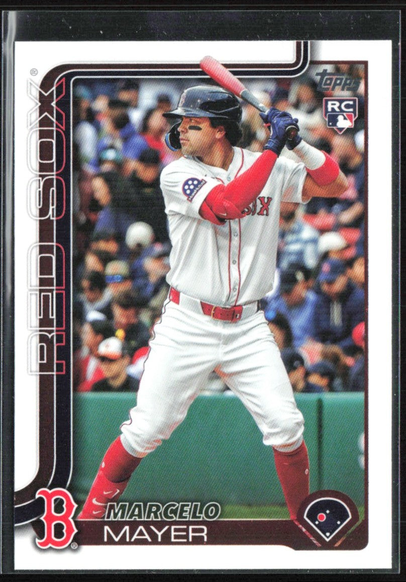 Marcelo Mayer 2025 Topps Update RC #US105 Boston Red Sox